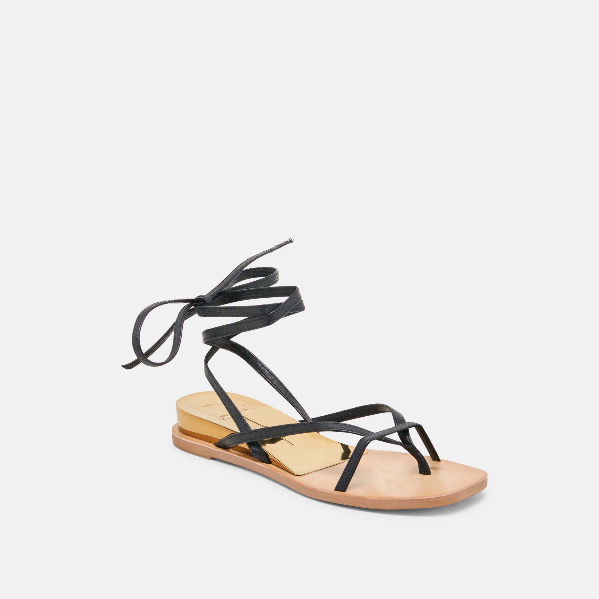 RUDIE SANDALS BLACK LEATHER
 – Dolce Vita / Dolce Vita