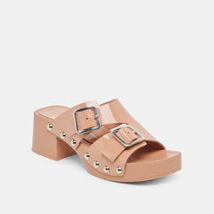 Melody Tan Leather Heels / Dolce Vita