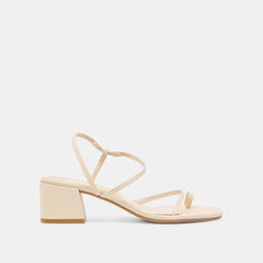 Trini Creme Leather Heels / Dolce Vita