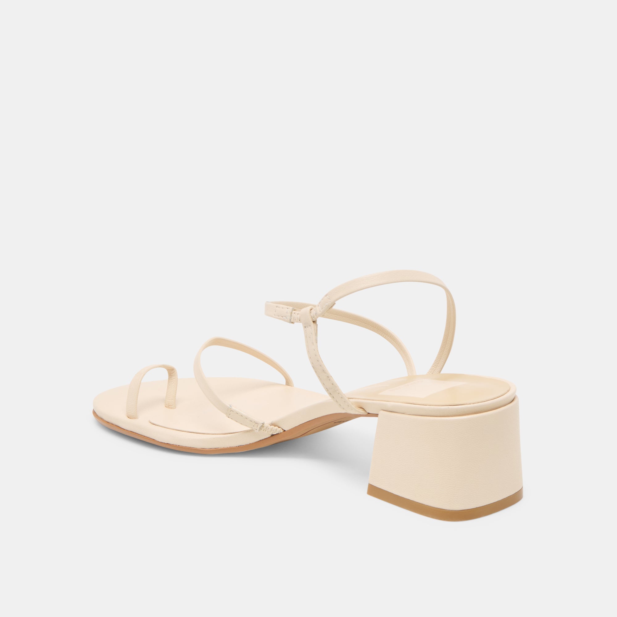 Trini Creme Leather Heels / Dolce Vita