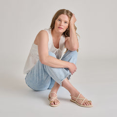 KESHA SANDALS BONE LEATHER
 – Dolce Vita / Dolce Vita