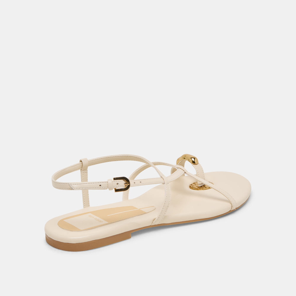 KESHA SANDALS BONE LEATHER
 – Dolce Vita / Dolce Vita
