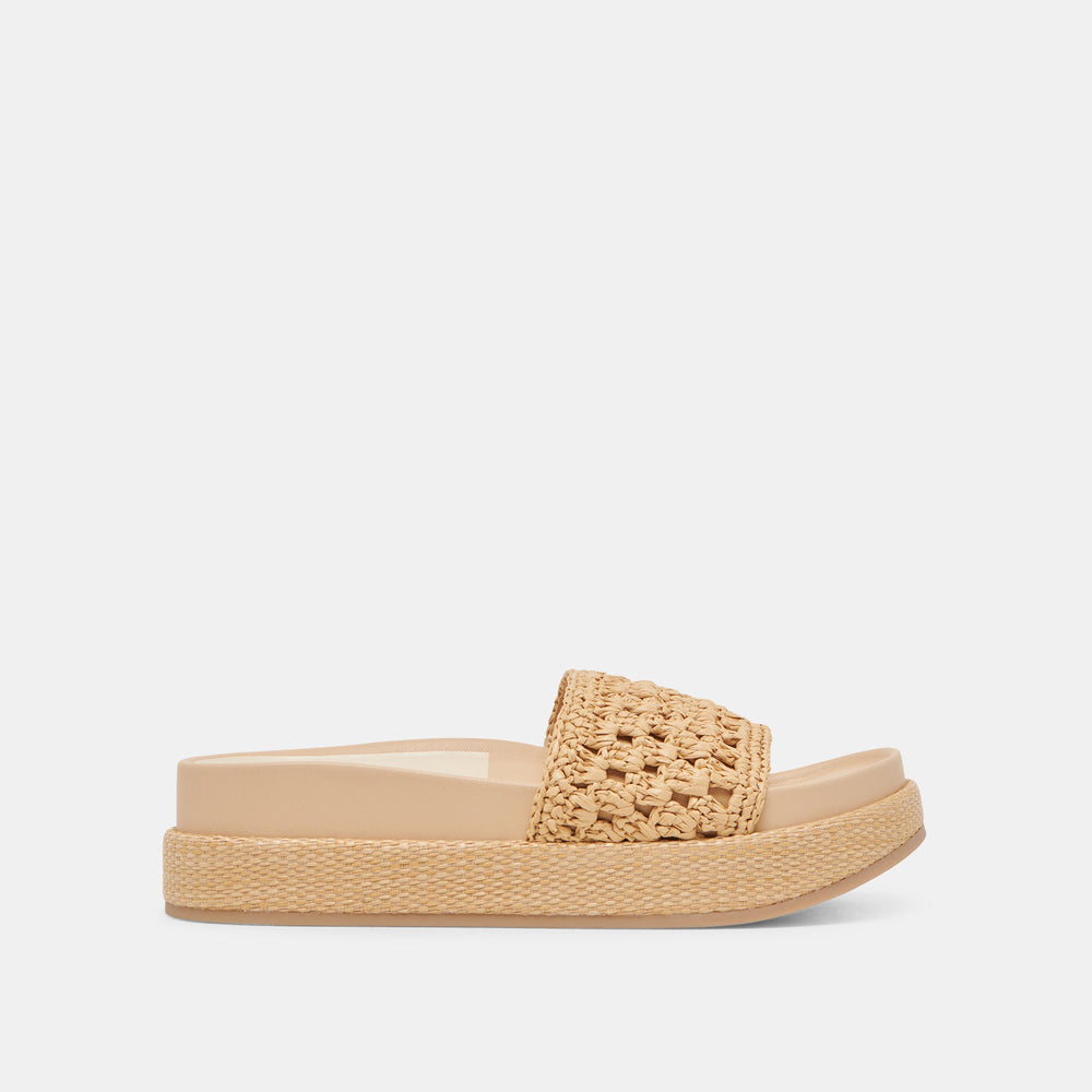 SIDONA SANDALS LT NATURAL RAFFIA
 – Dolce Vita / Dolce Vita