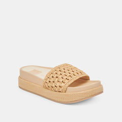 SIDONA SANDALS LT NATURAL RAFFIA
 – Dolce Vita / Dolce Vita