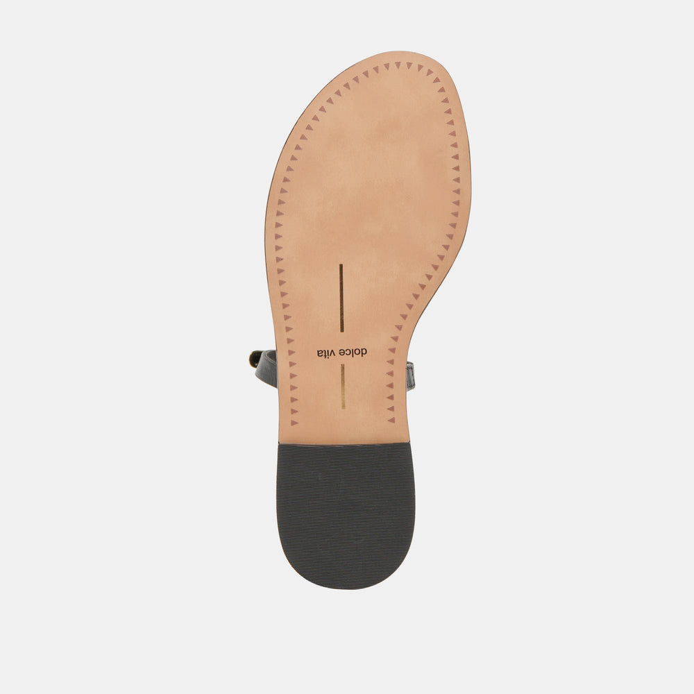 WINK SANDALS BLACK LEATHER
 – Dolce Vita / Dolce Vita