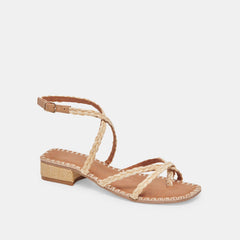 BRINN SANDALS LT NATURAL RAFFIA
 – Dolce Vita / Dolce Vita