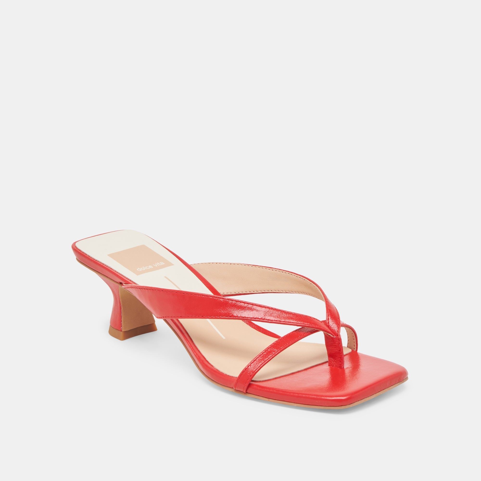 BREVEL WIDE HEELS CHILI LEATHER
 – Dolce Vita / Dolce Vita