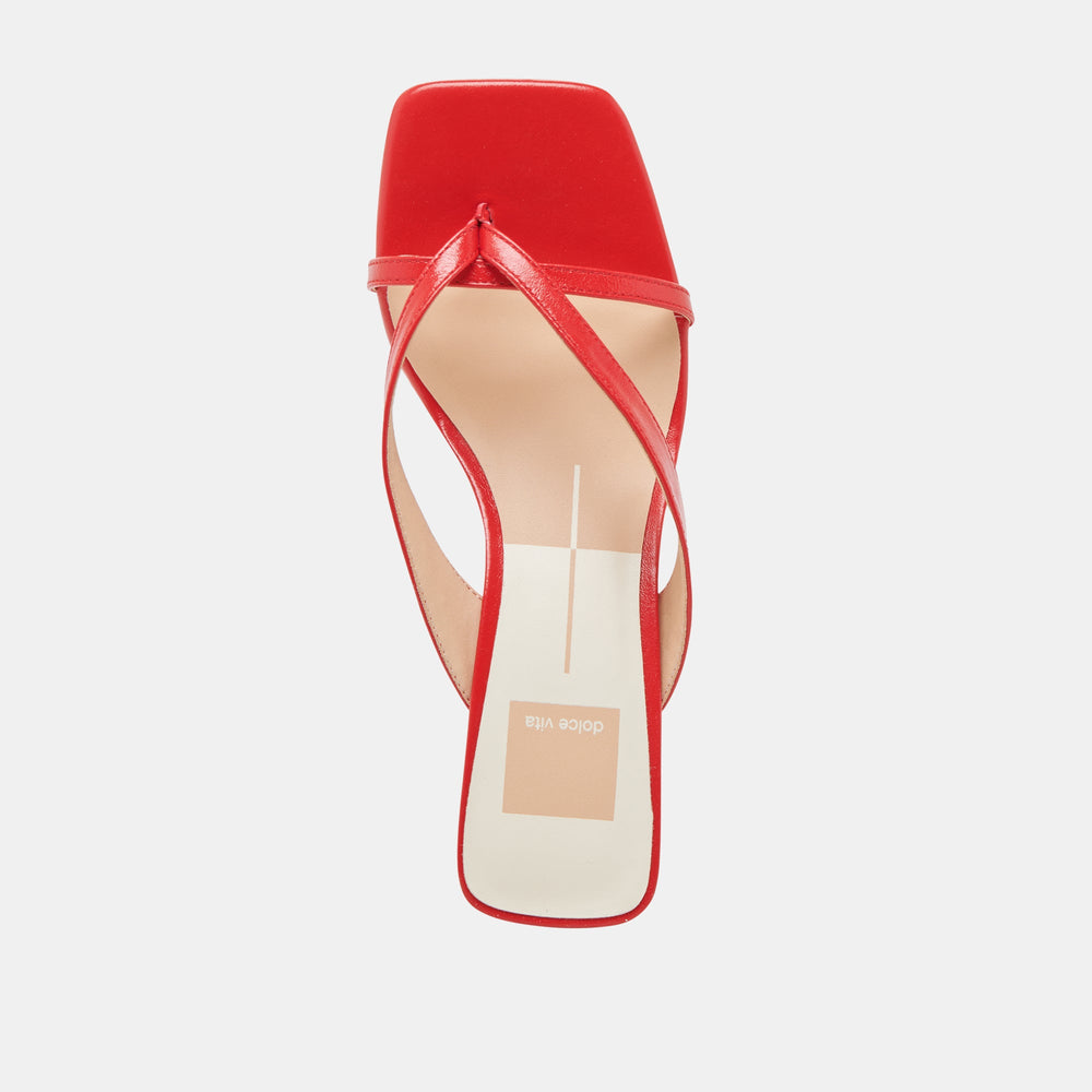 BREVEL WIDE HEELS CHILI LEATHER
 – Dolce Vita / Dolce Vita