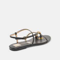 KESHA SANDALS BLACK LEATHER
 – Dolce Vita / Dolce Vita