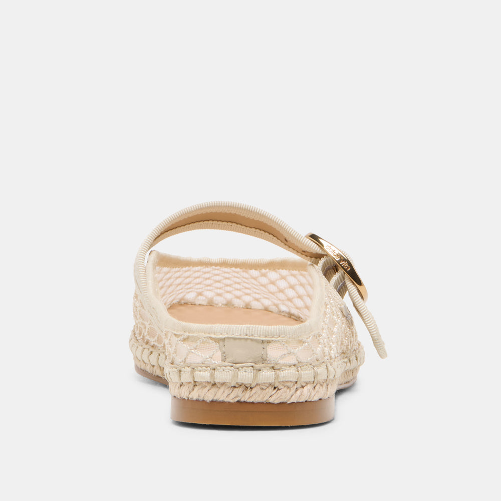 Milie Ecru Woven Mesh Flats / Dolce Vita