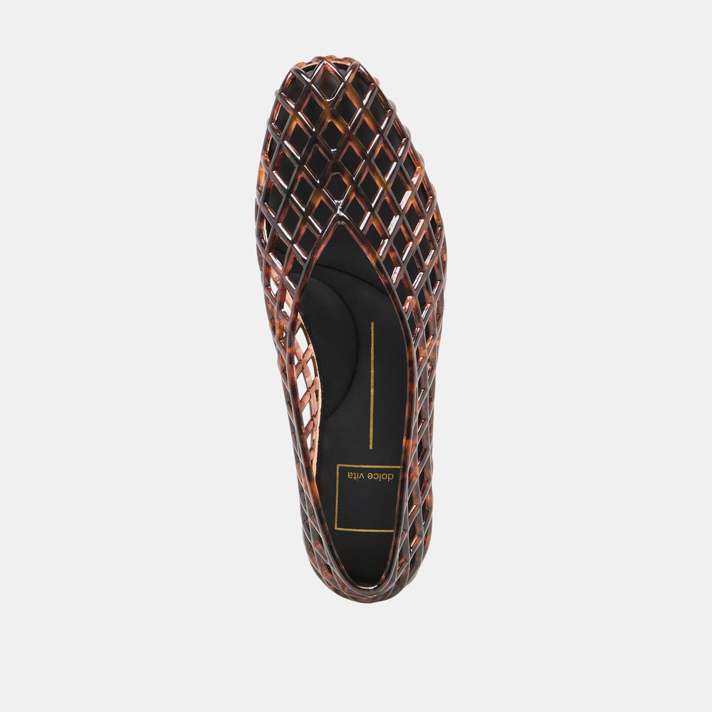 Jam Tortoise Jelly Flats / Dolce Vita