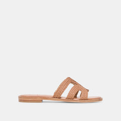 EMON Caramel Stella Slide Open-Toe Sandals / Dolce Vita