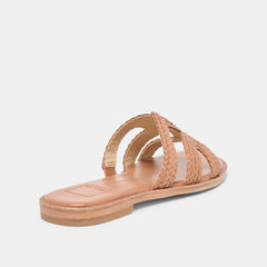 EMON Caramel Stella Slide Open-Toe Sandals / Dolce Vita