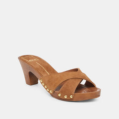 Averie Brown Nubuck Heels / Dolce Vita