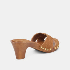Averie Brown Nubuck Heels / Dolce Vita