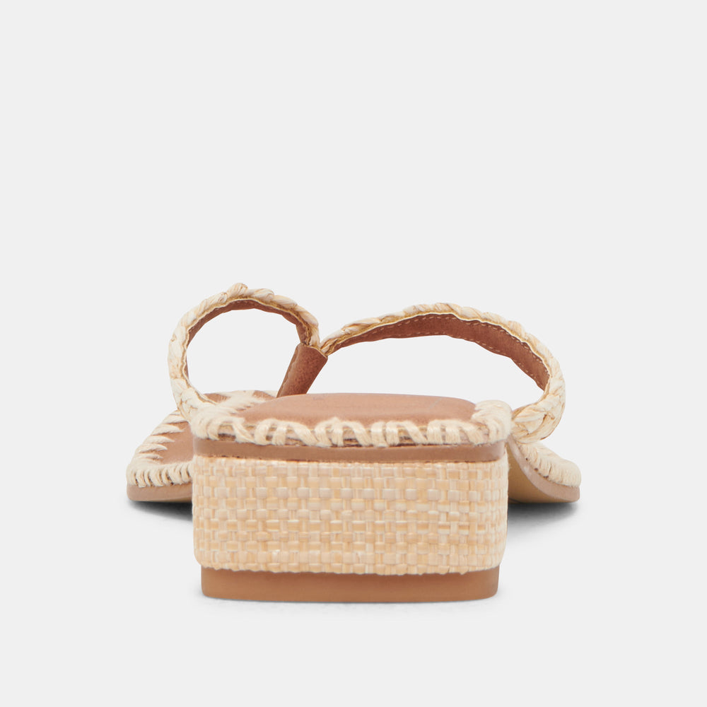 BARTY SANDALS LT NATURAL RAFFIA
 – Dolce Vita / Dolce Vita