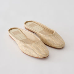 Eila Lt Natural Raffia Flats / Dolce Vita