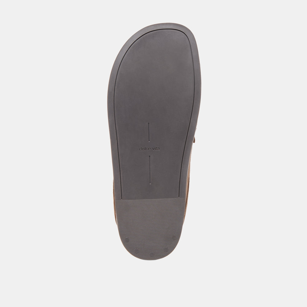 Jodero Dk Brown Suede Flats / Dolce Vita