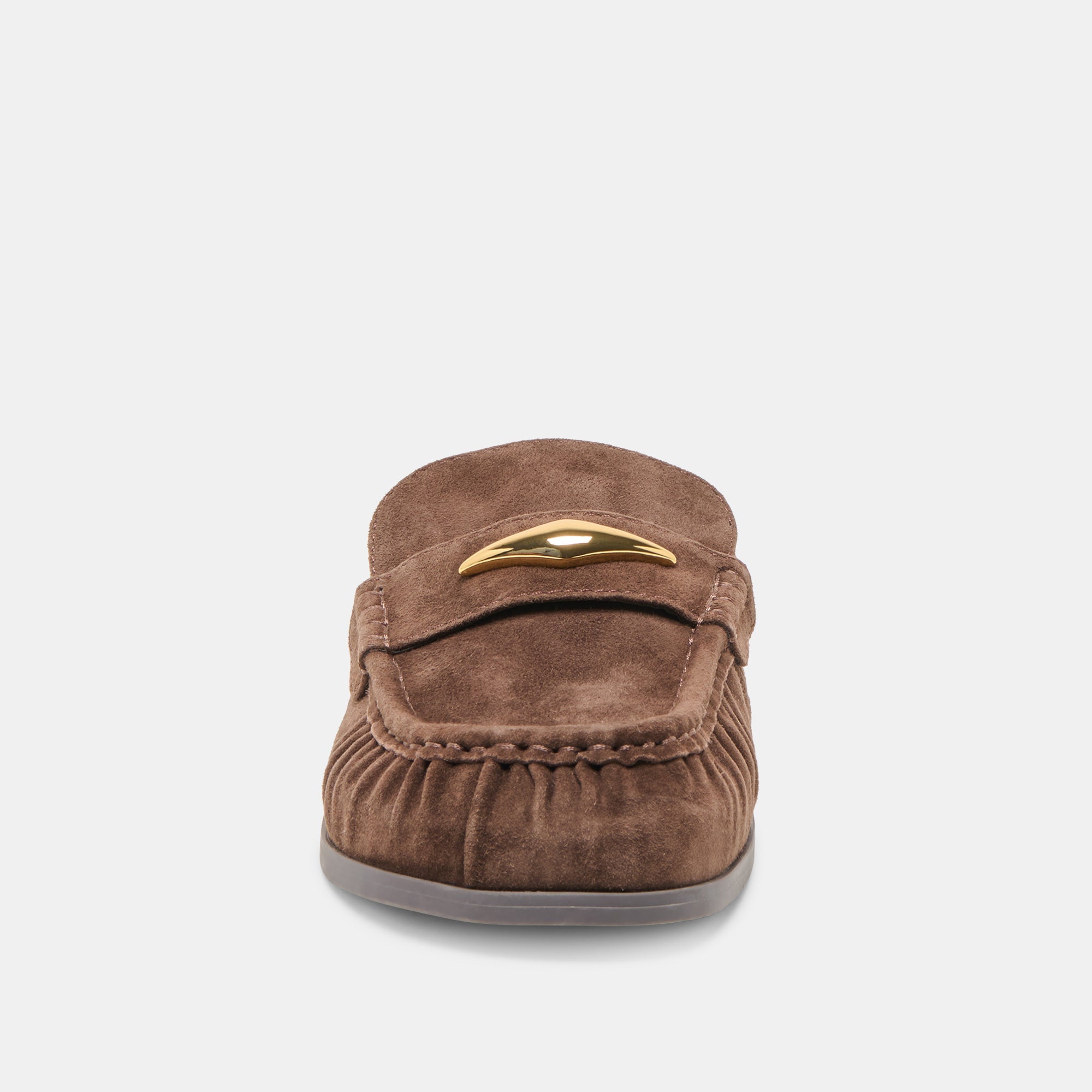 Jodero Dk Brown Suede Flats / Dolce Vita