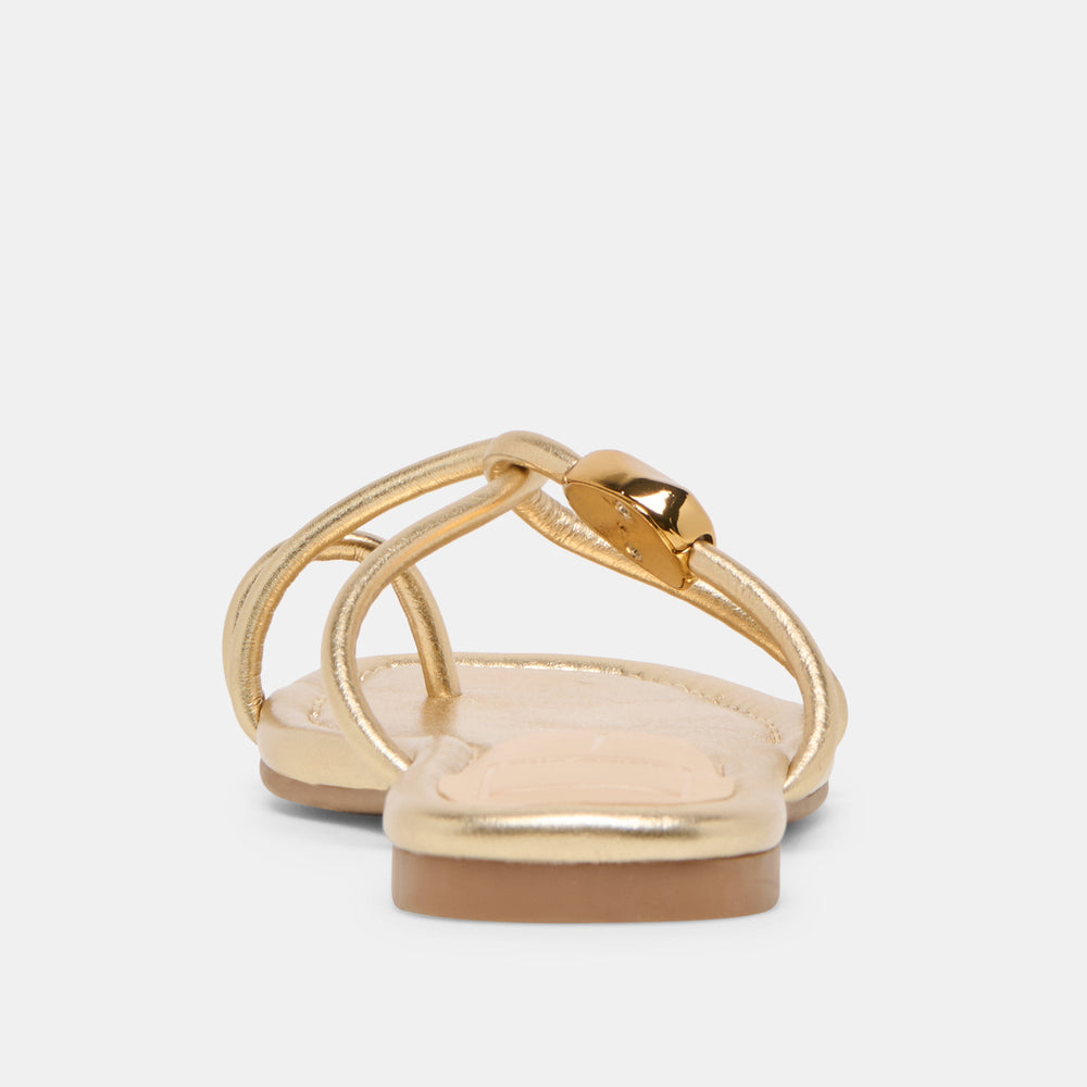 Louiz Gold Stella Sandals / Dolce Vita