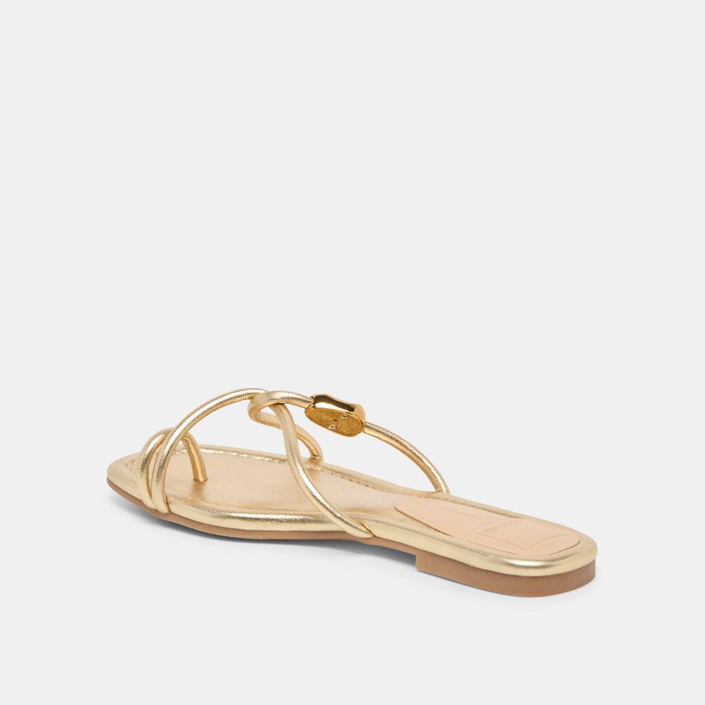 Louiz Gold Stella Sandals / Dolce Vita