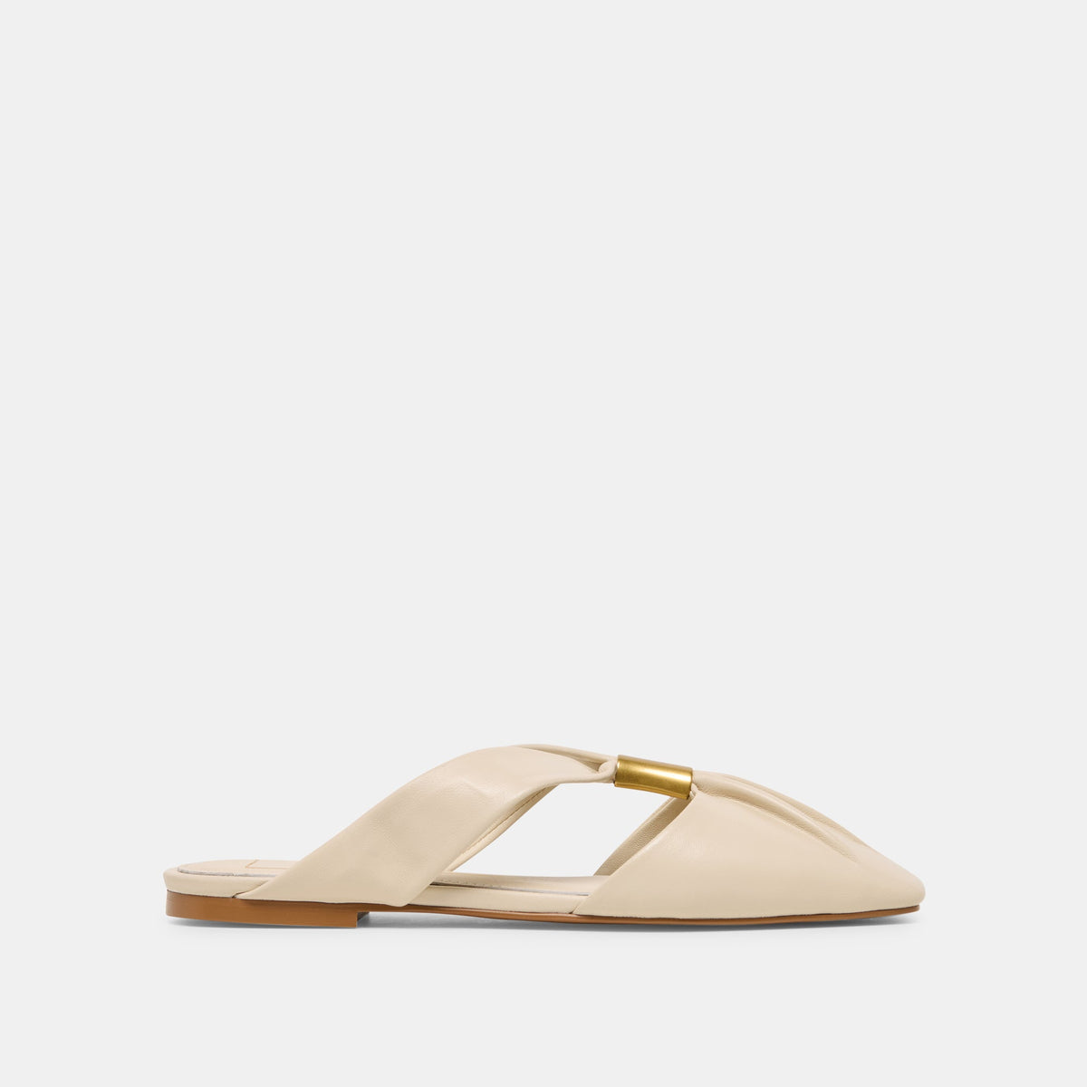 Franey White Leather Flats / Dolce Vita