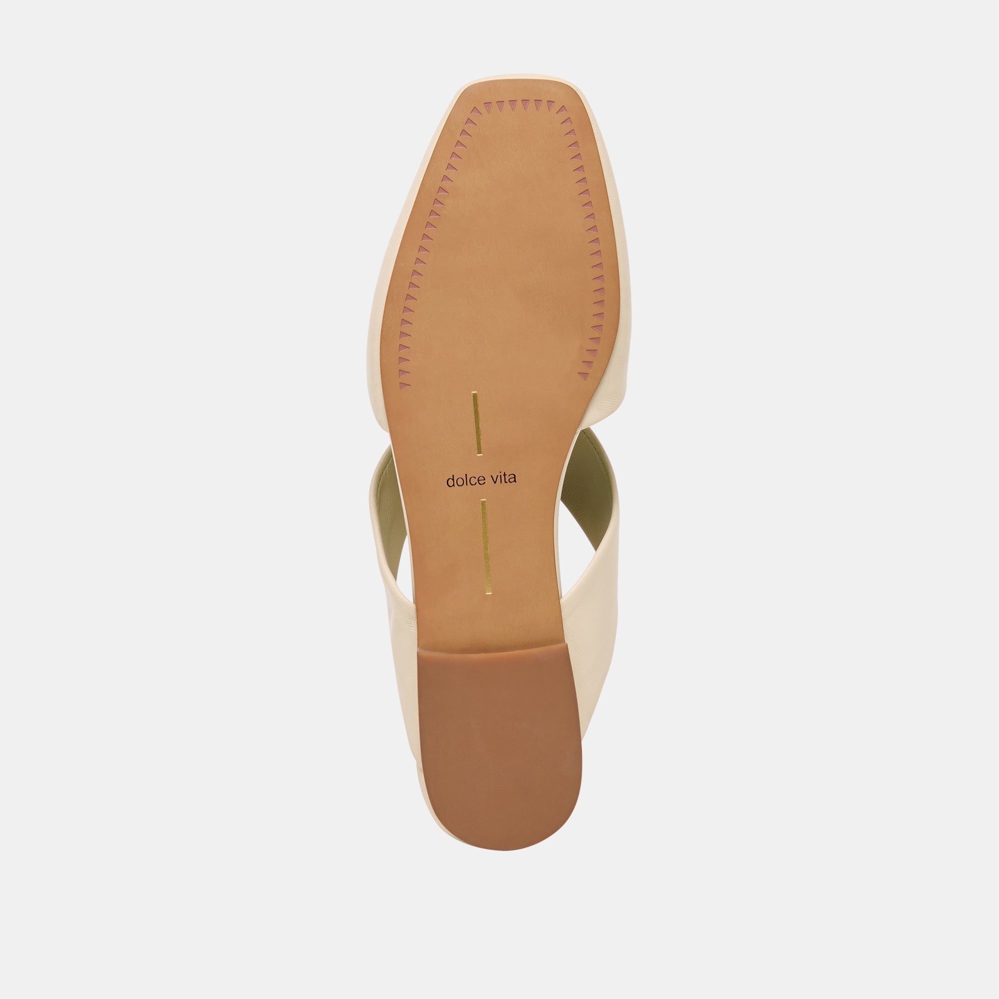 Franey White Leather Flats / Dolce Vita