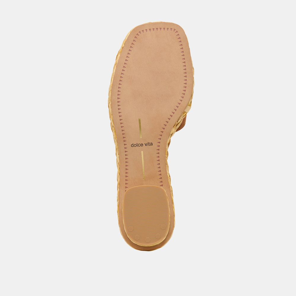 Dixi Brown Suede Sandals / Dolce Vita