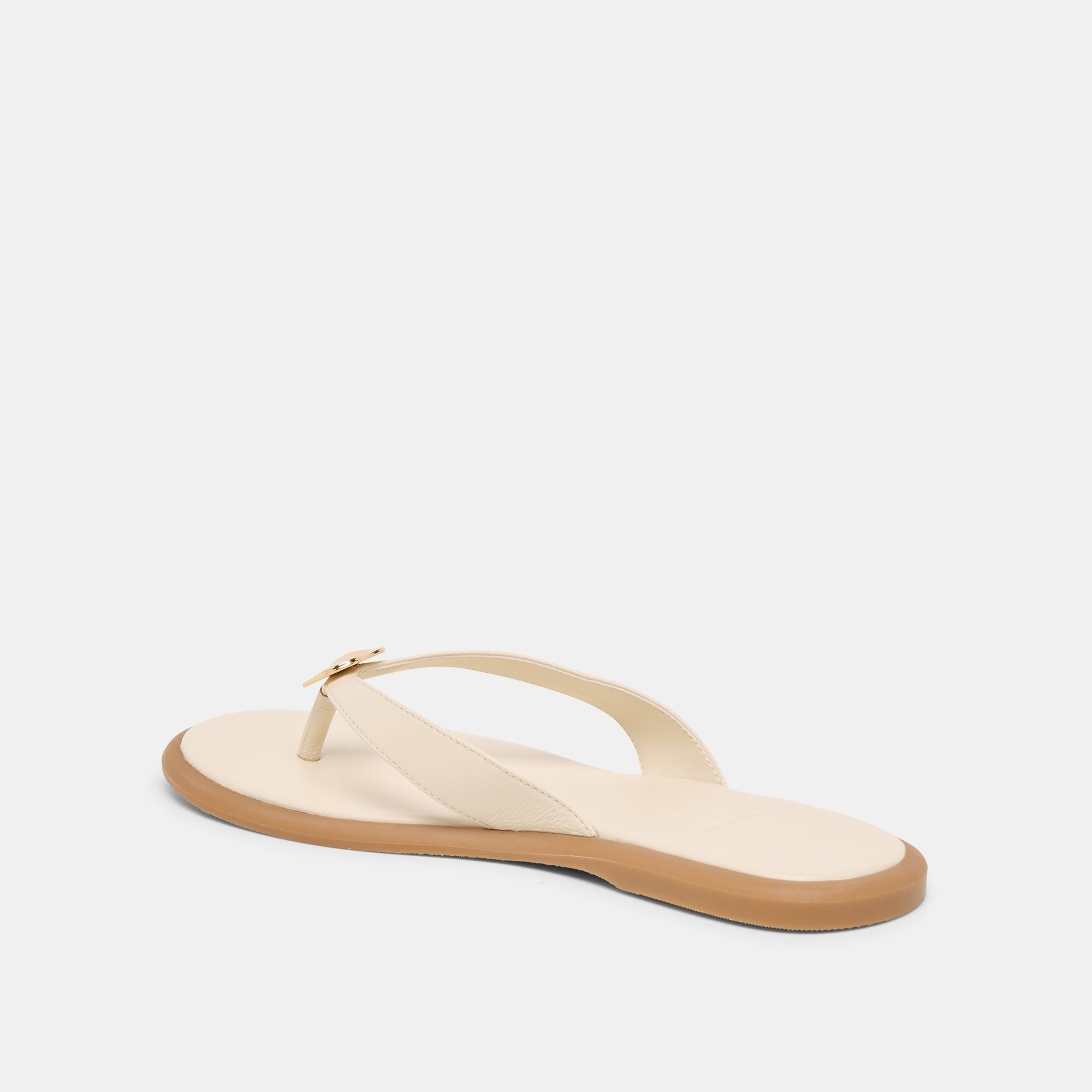 Jaina Bone Leather Sandals / Dolce Vita