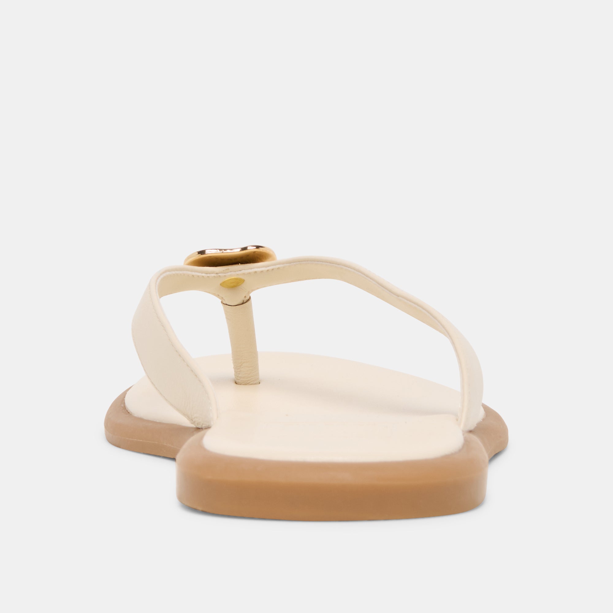 Jaina Bone Leather Sandals / Dolce Vita