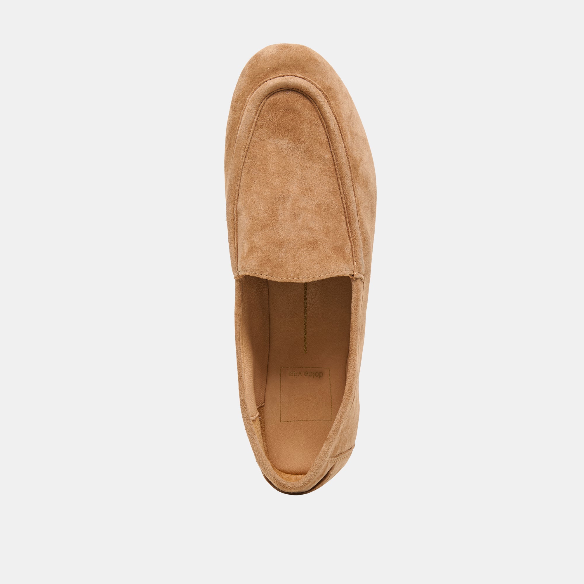 Mattie Camel Suede Loafers / Dolce Vita