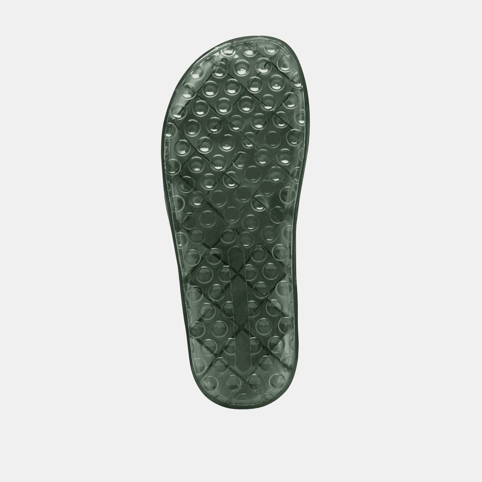 JULIO X Olive Vinyl Jelly Platform Sandals / Dolce Vita