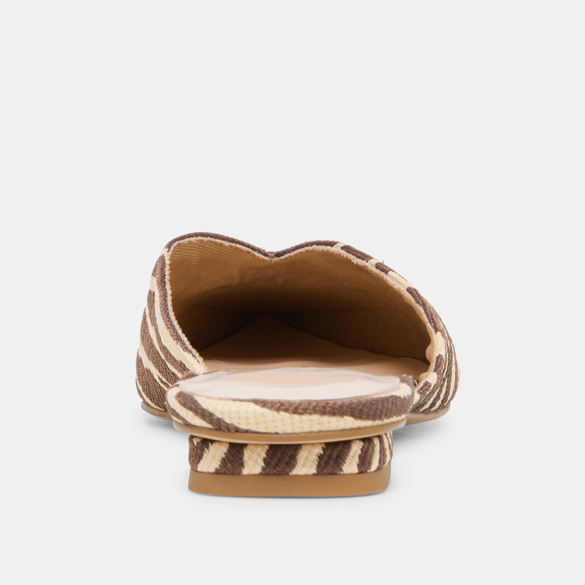 Elm Beige Zebra Raffia Flats / Dolce Vita