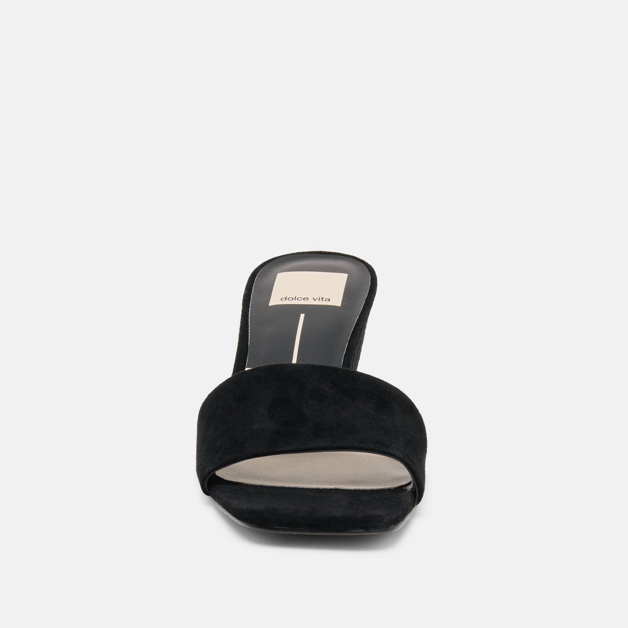 Qaily Onyx Suede Wedges / Dolce Vita