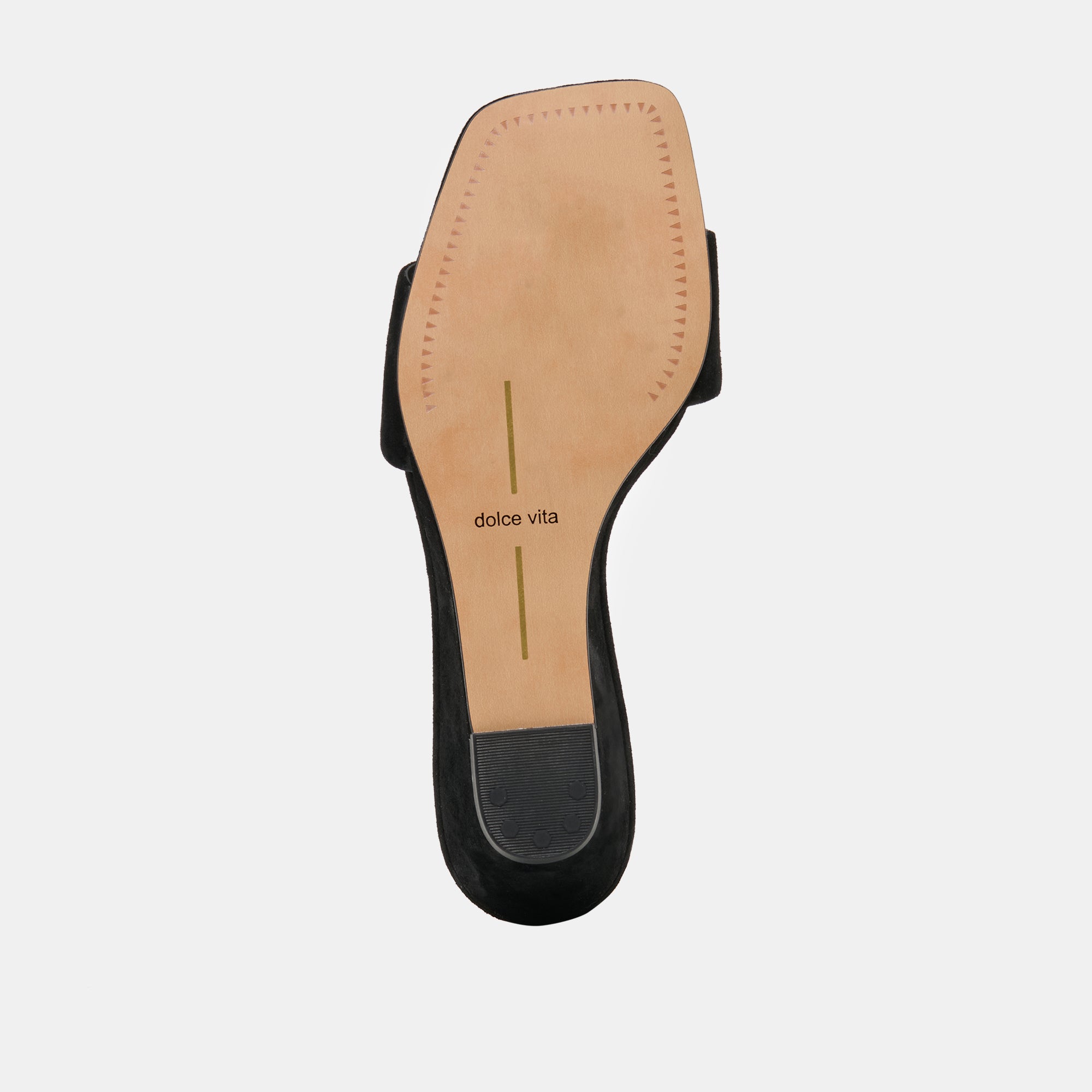 Qaily Onyx Suede Wedges / Dolce Vita
