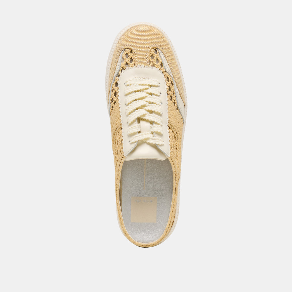 NOTICE SLIDE WOVEN SNEAKERS LT NATURAL WOVEN RAFFIA
 – Dolce Vita / Dolce Vita