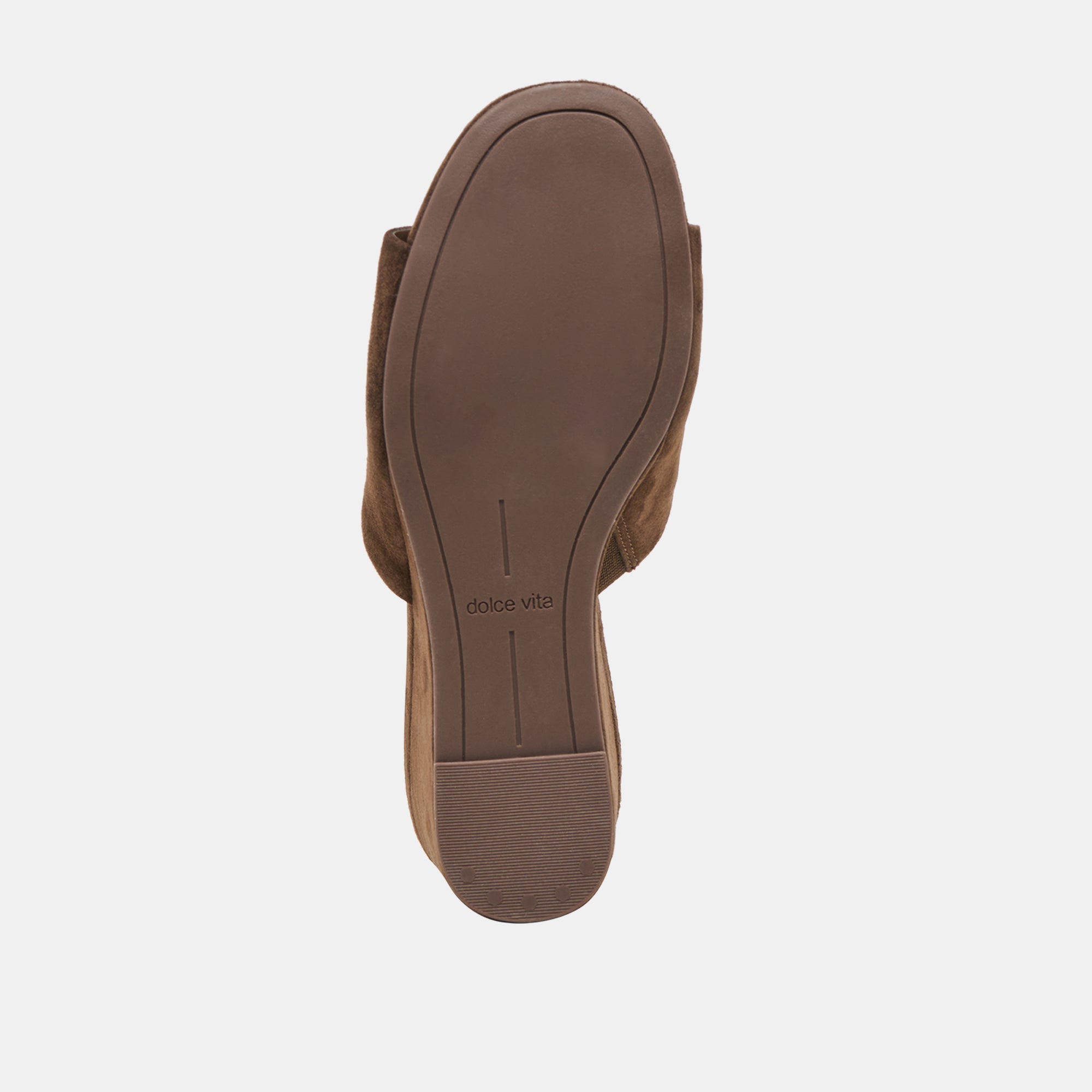 Holta Dk Brown Suede Wedges / Dolce Vita
