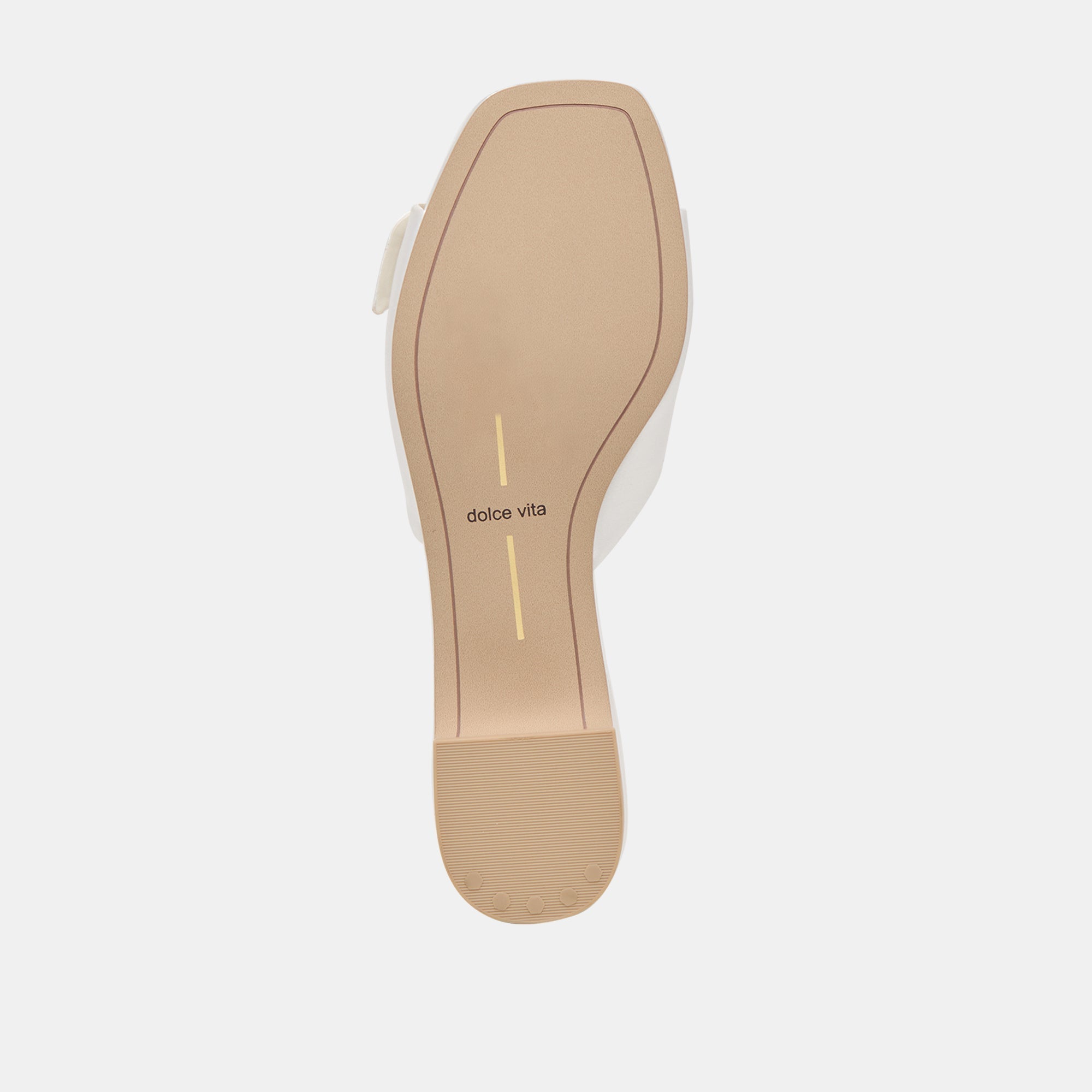 Edina True White Satin Sandals / Dolce Vita