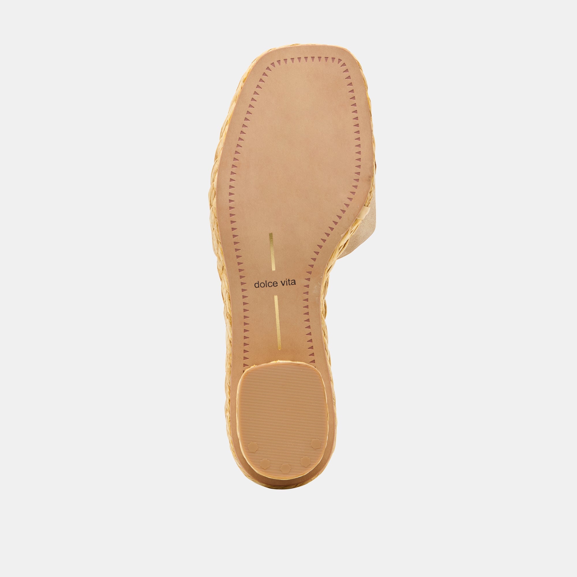 Dixi Wide Camel Suede Sandals / Dolce Vita