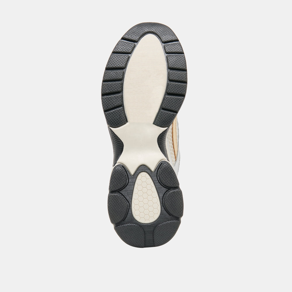 SWAYZY Metallic Multi Leather Platform Slip-on Sneakers / Dolce Vita