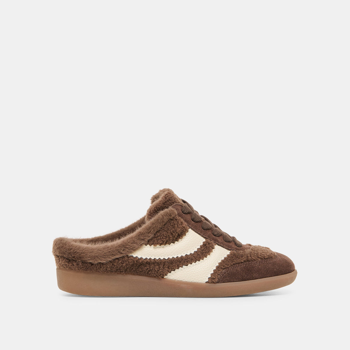 Merit Slide Plush Dk Brown Plush Sneakers / Dolce Vita