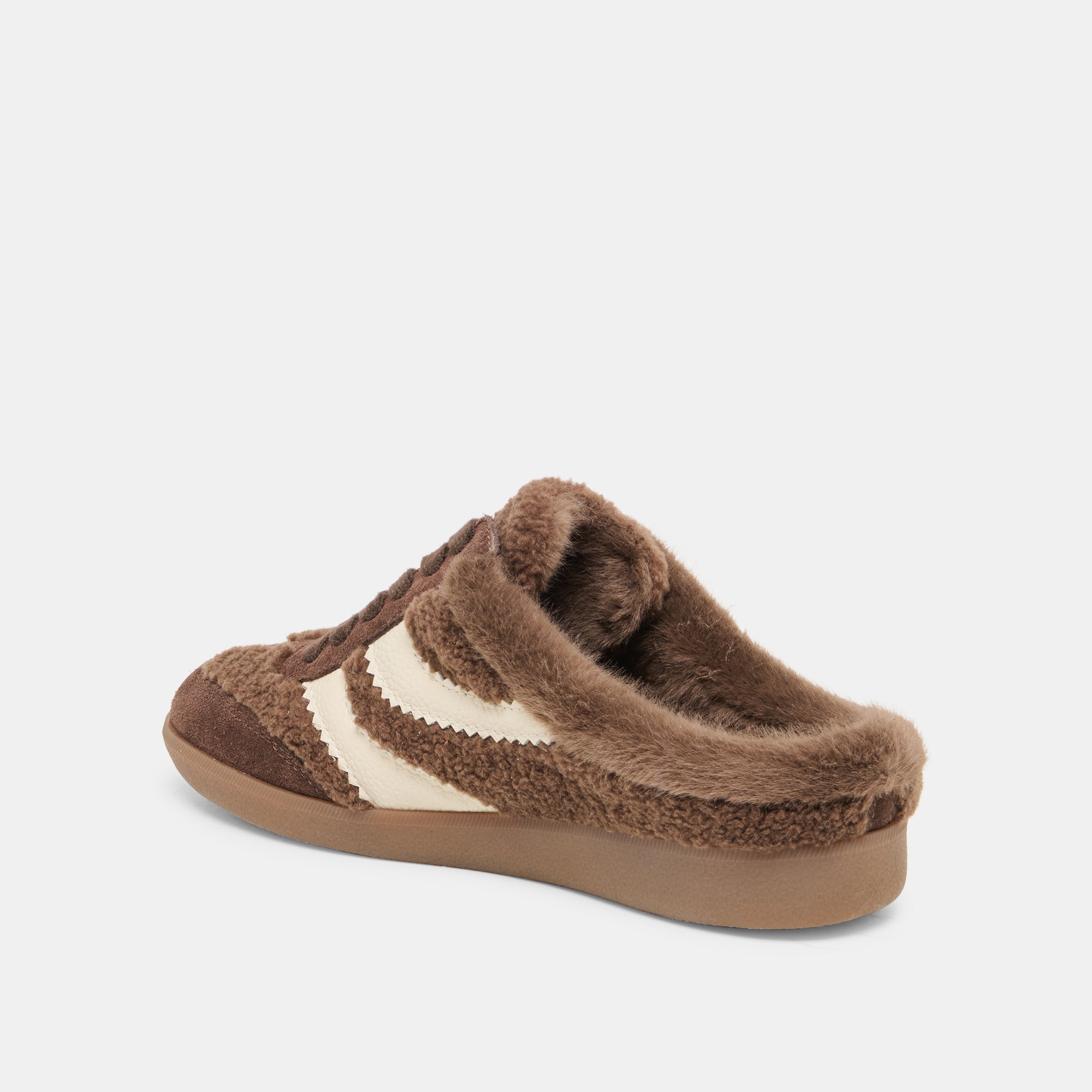 Merit Slide Plush Dk Brown Plush Sneakers / Dolce Vita