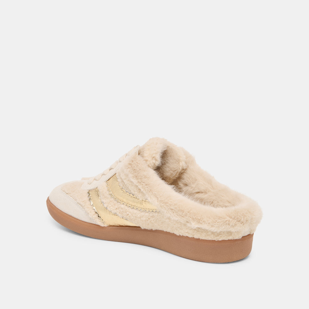 Merit Slide Plush Natural Multi Plush Sneakers / Dolce Vita