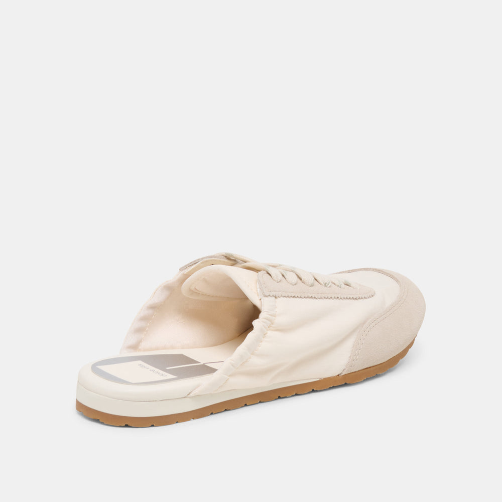 Daris White Nylon Sneakers / Dolce Vita
