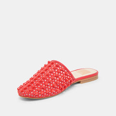 Rova Bead Chili Beaded Mesh Flats / Dolce Vita