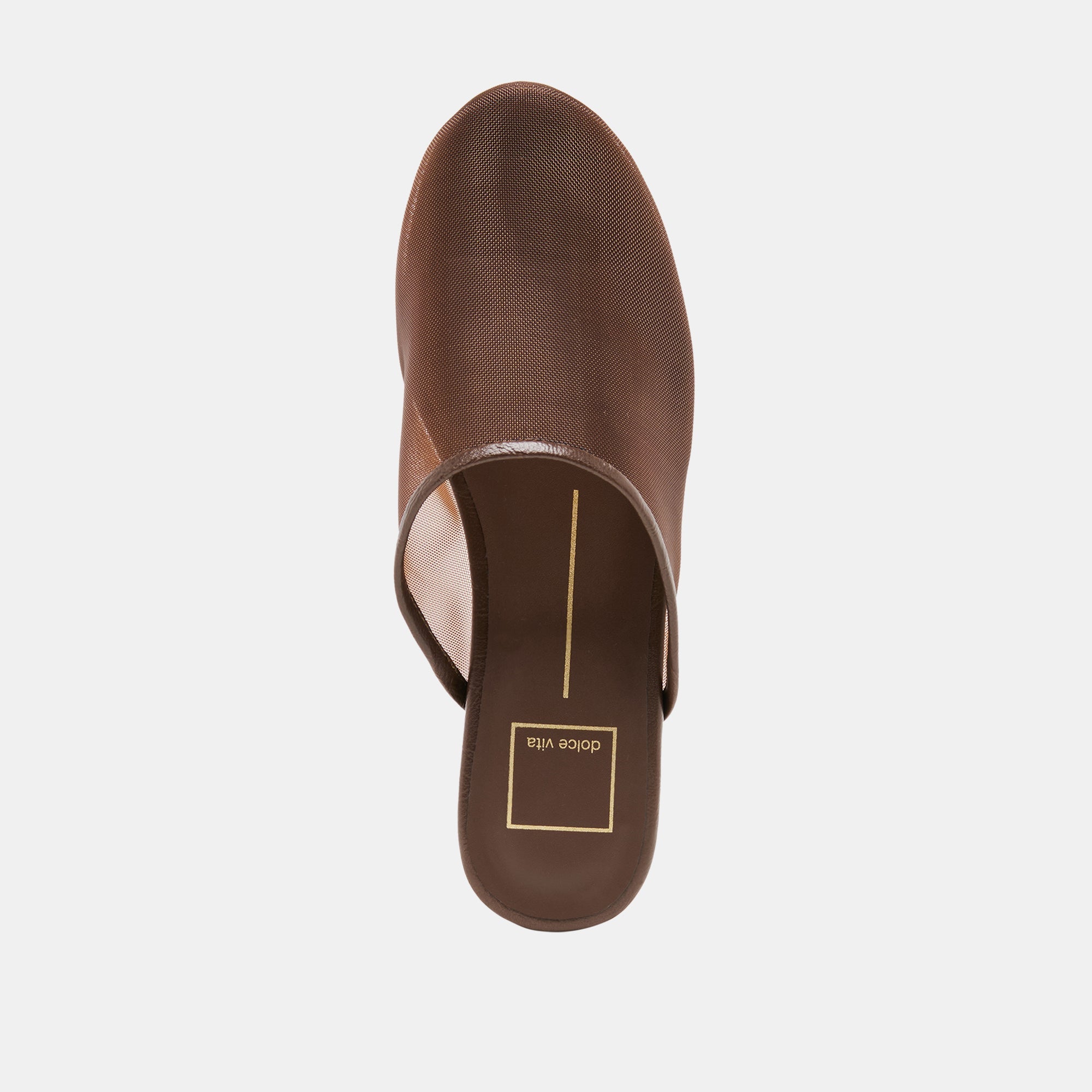 Geni Chocolate Mesh Flats / Dolce Vita