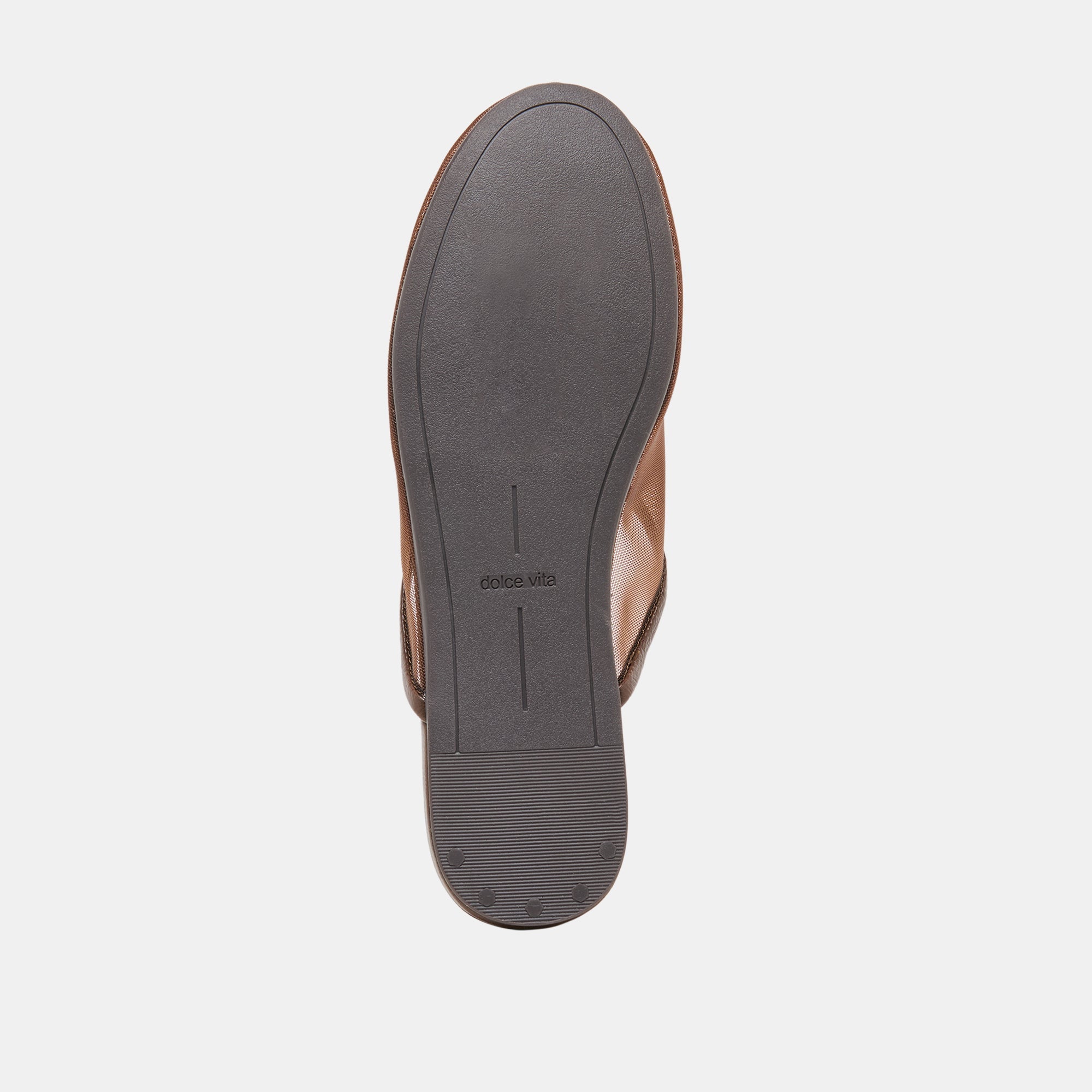 Geni Chocolate Mesh Flats / Dolce Vita