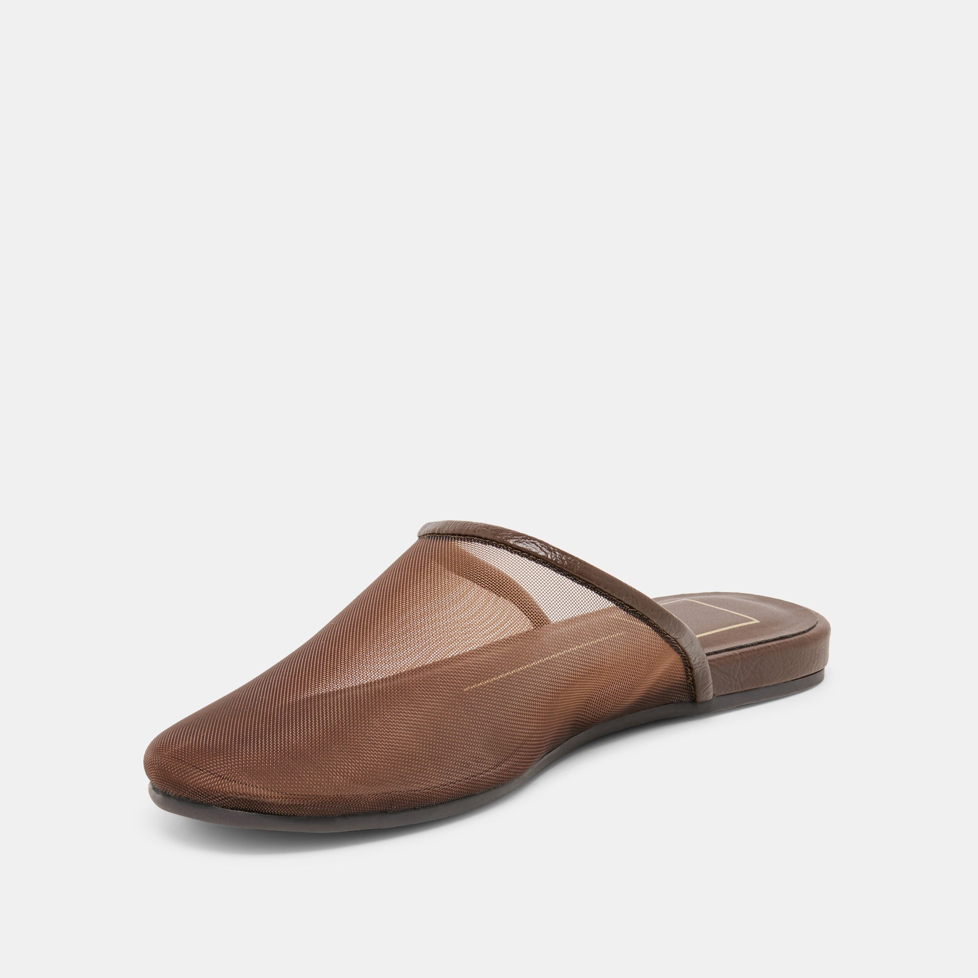 Geni Chocolate Mesh Flats / Dolce Vita