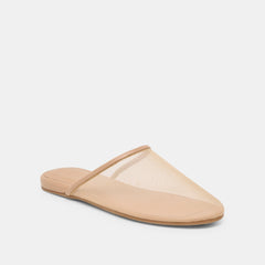 Geni Lt Tan Mesh Flats / Dolce Vita