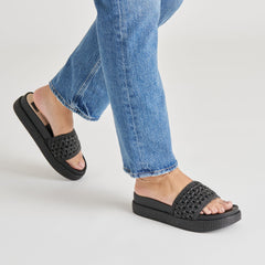 SIDONA SANDALS ONYX RAFFIA
 – Dolce Vita / Dolce Vita